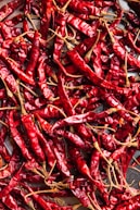 red chili lot on ground