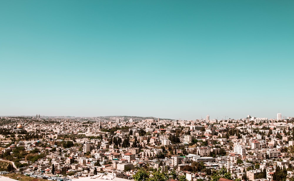 city with high rise buildings under blue sky during daytime