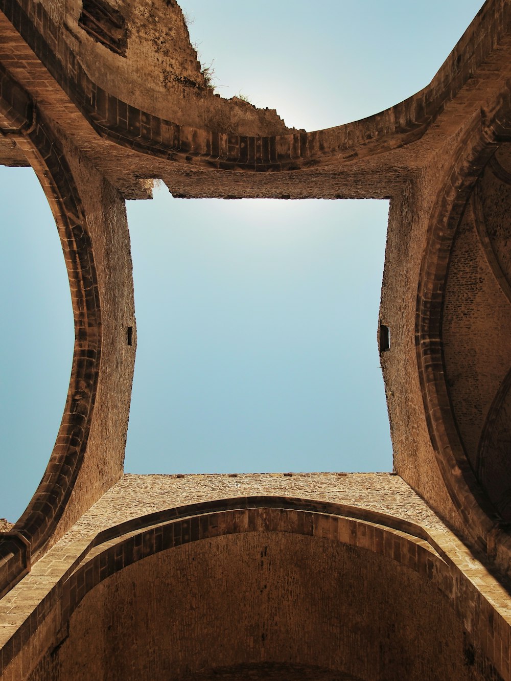 brown concrete arch under blue sky during daytime