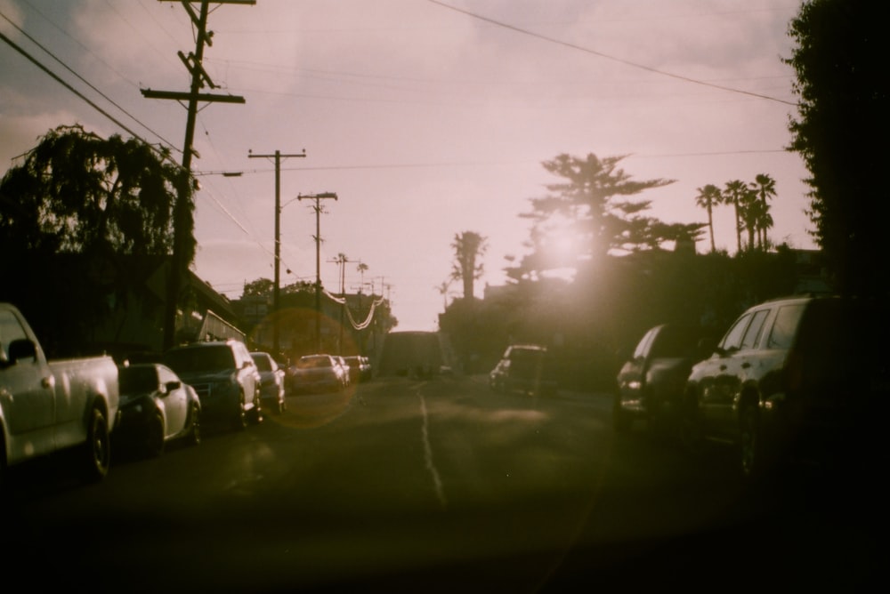 cars parked on parking lot during daytime