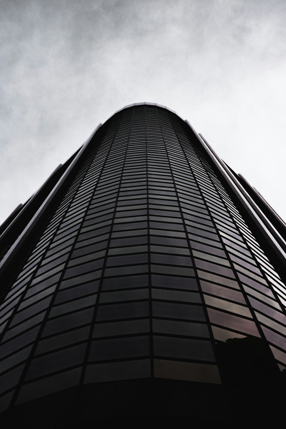 low angle photography of high rise building