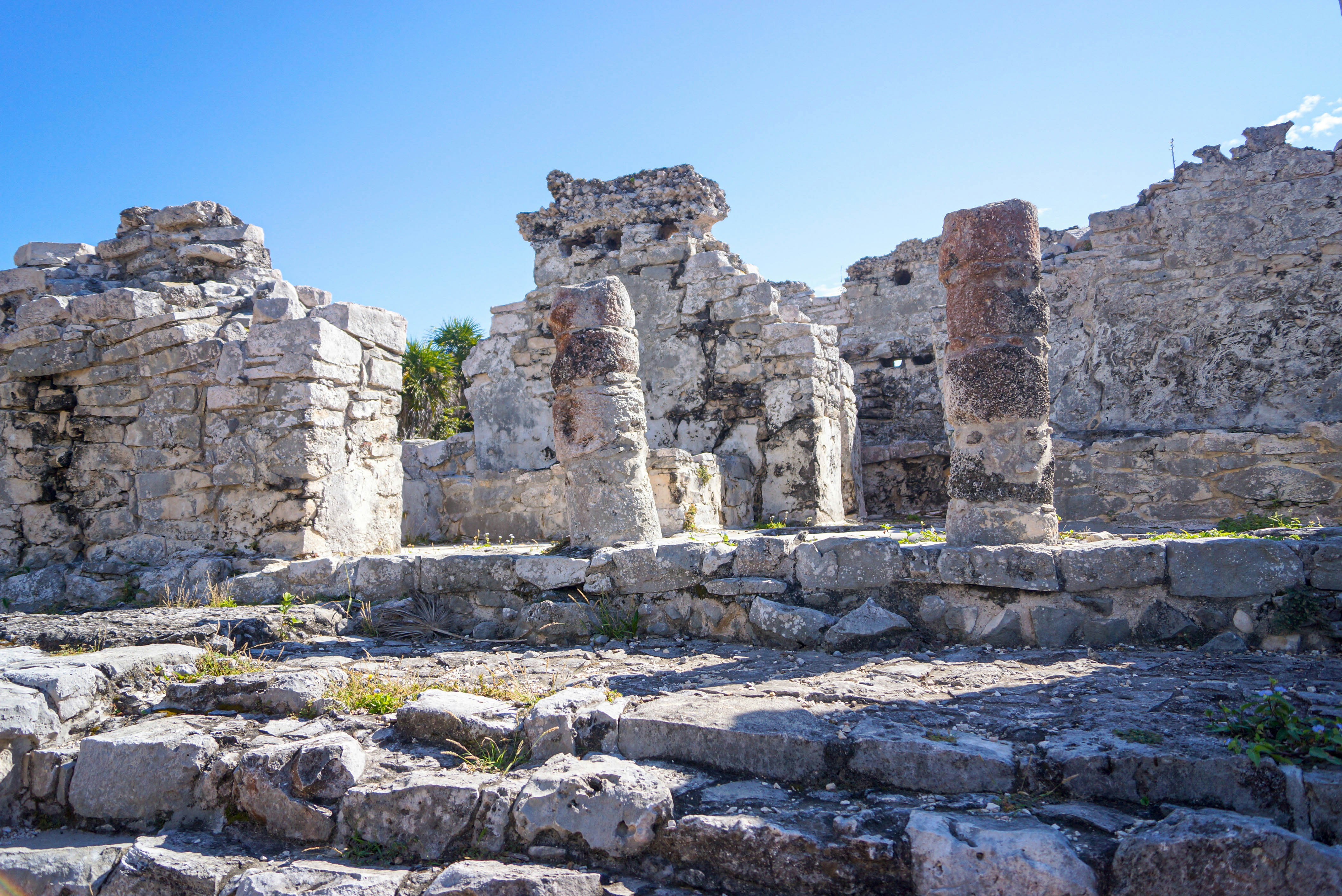 gray concrete ruins under blue sky during daytime, 