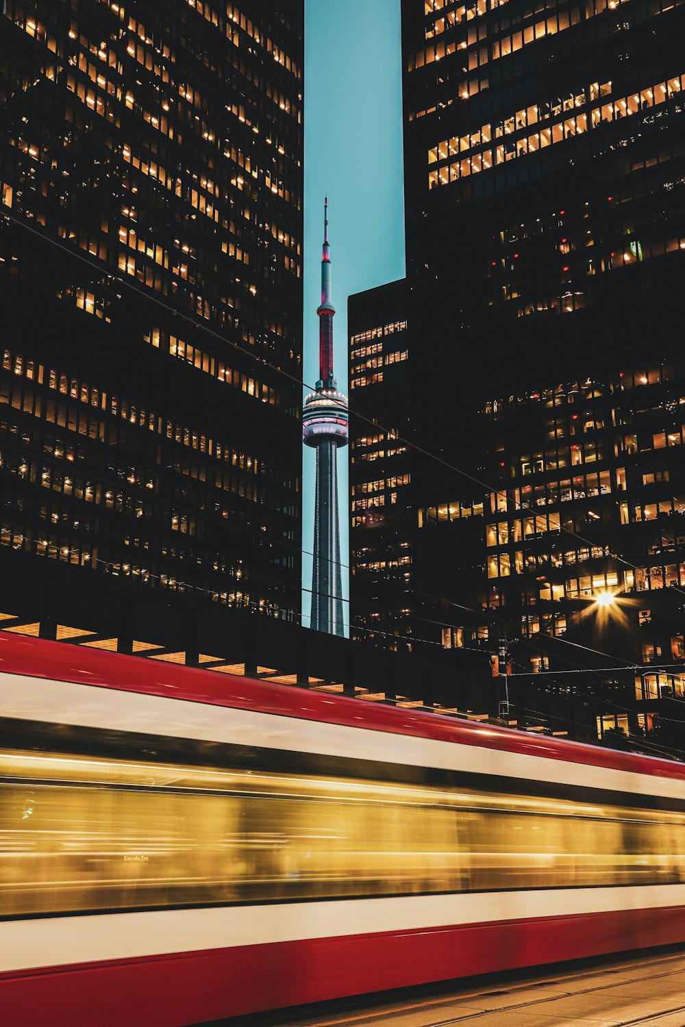 time lapse photography of city lights during night time