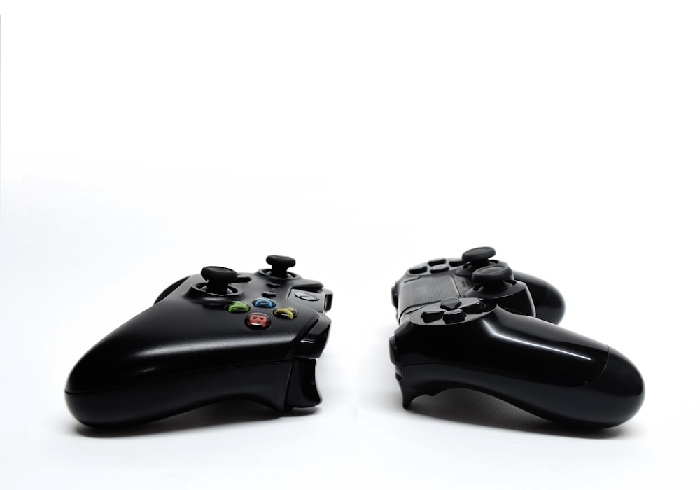 black xbox one game controller