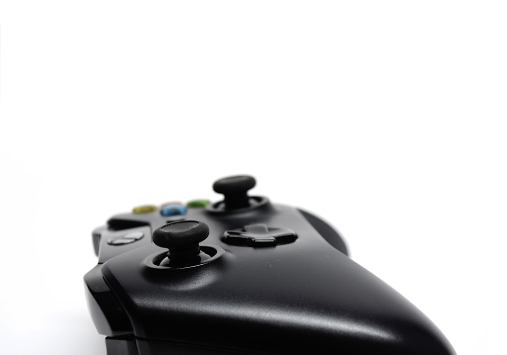 black xbox one game controller