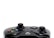 A black video game controller featuring brightly colored buttons on a white background. The directional pad and thumbsticks are prominent, indicating a focus on gaming functionality.