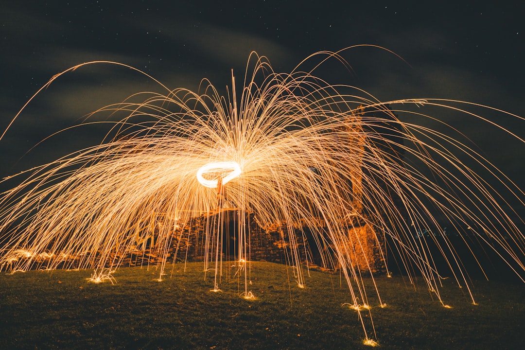 fireworks display during night time