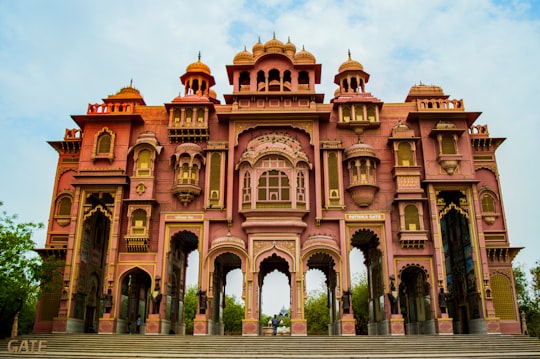 brown concrete building during daytime in Jawahar Circle Garden India