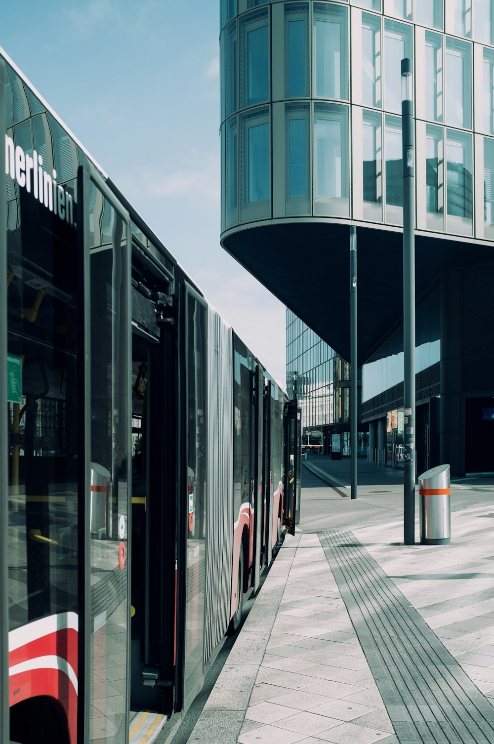 black and white bus on road during daytime