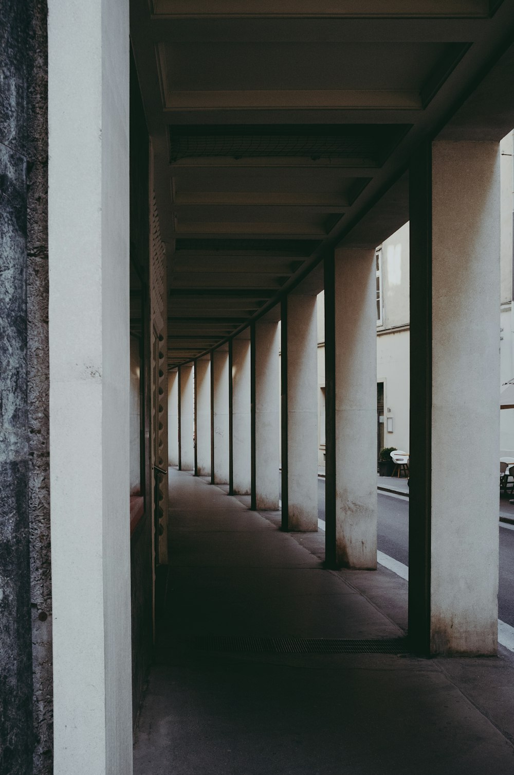 white and brown hallway during daytime