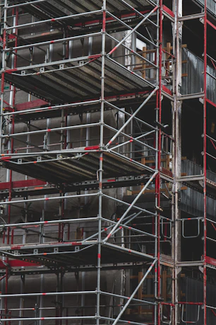 black and yellow metal frame