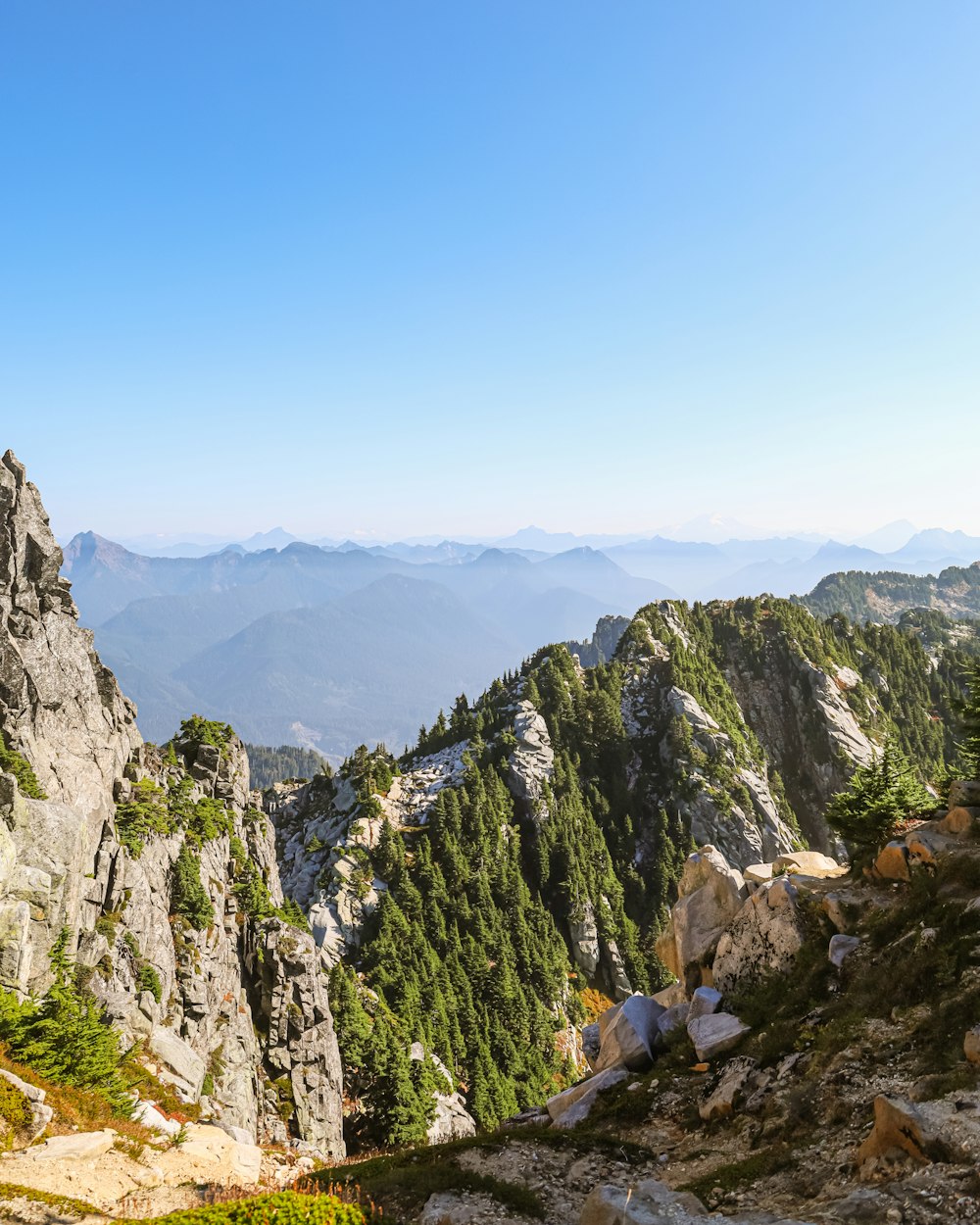 green and gray mountains under blue sky during daytime