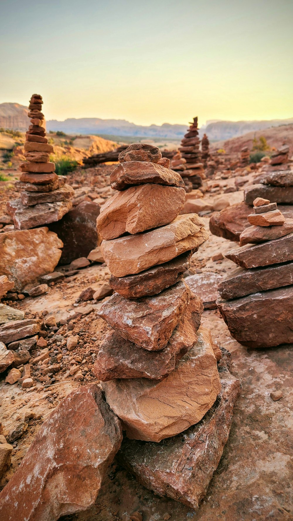 brown and gray rock formation during daytime