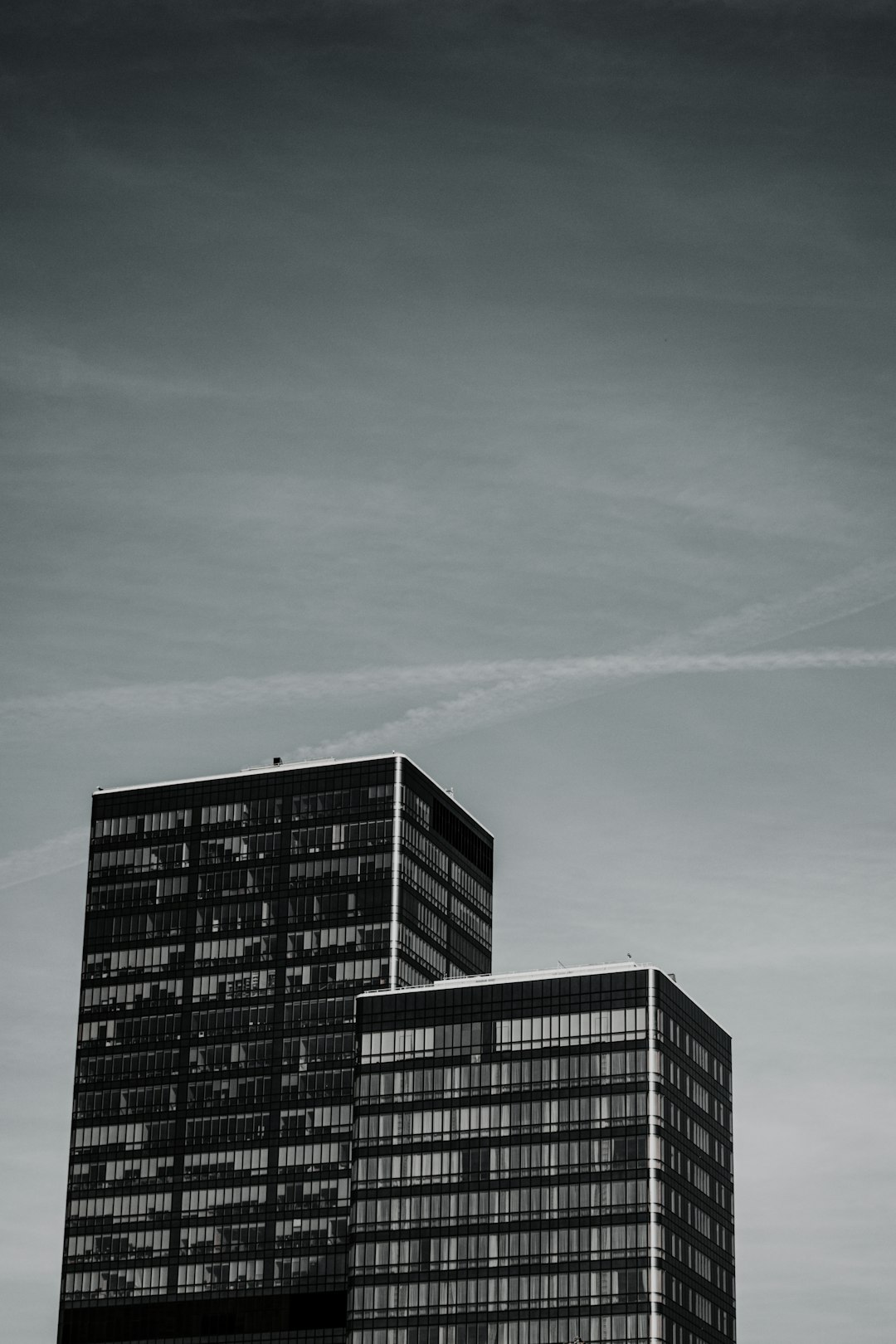 black concrete building under blue sky