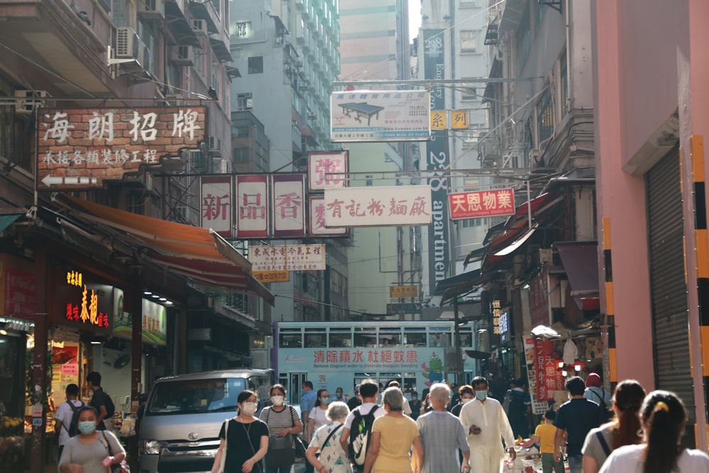 people walking on street during daytime