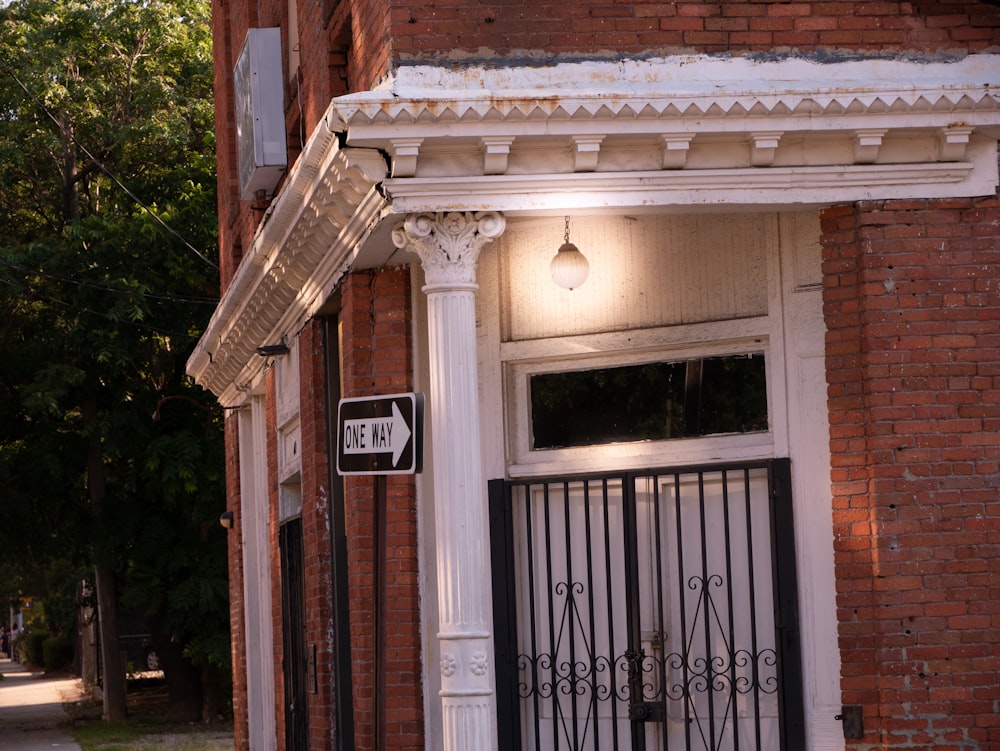 brown wooden door with glass panel