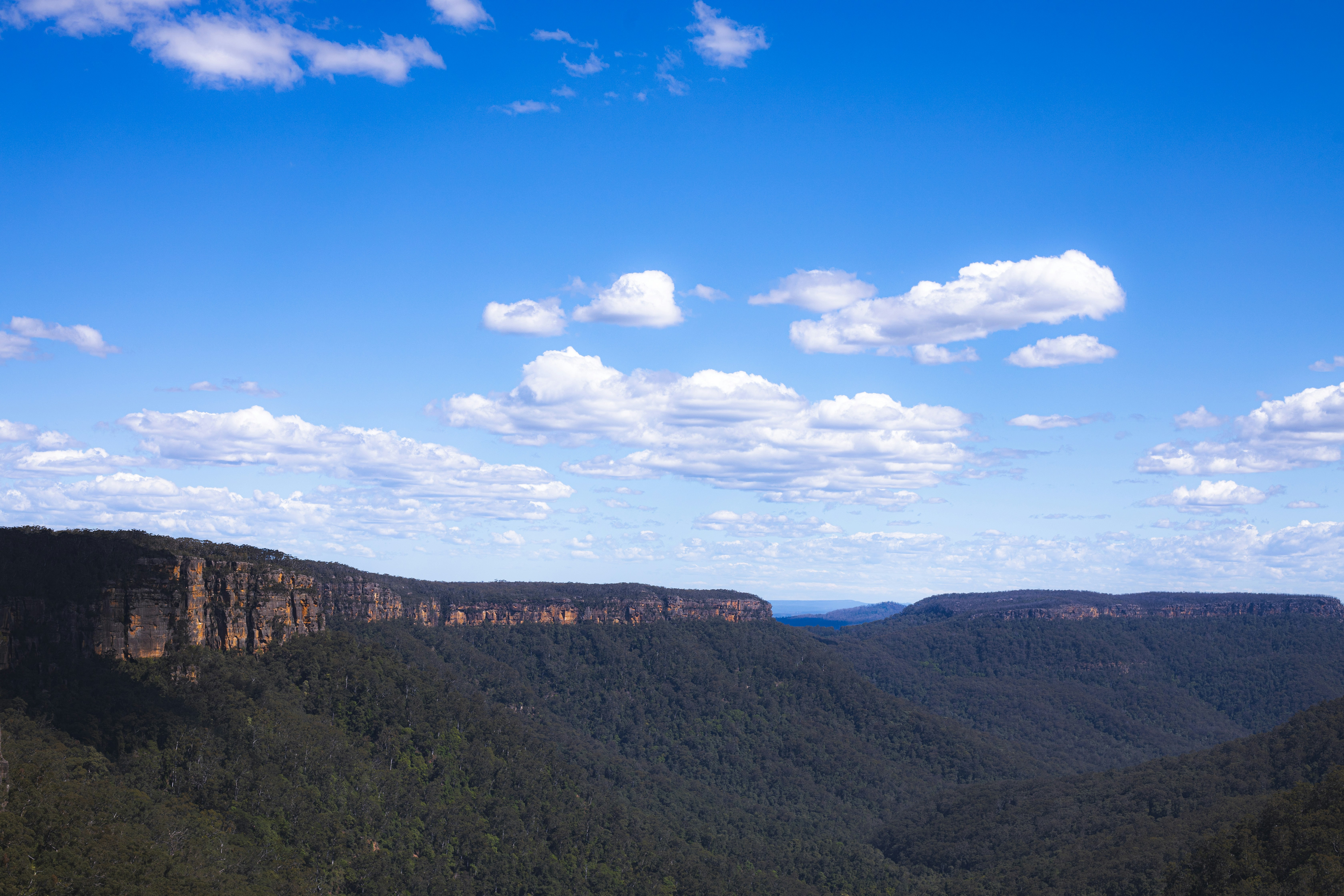 green and brown mountain under blue sky during daytime, Kangaroo Valley, the greatest place on earth
