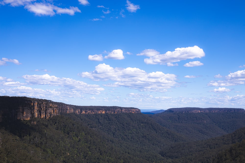 green and brown mountain under blue sky during daytime