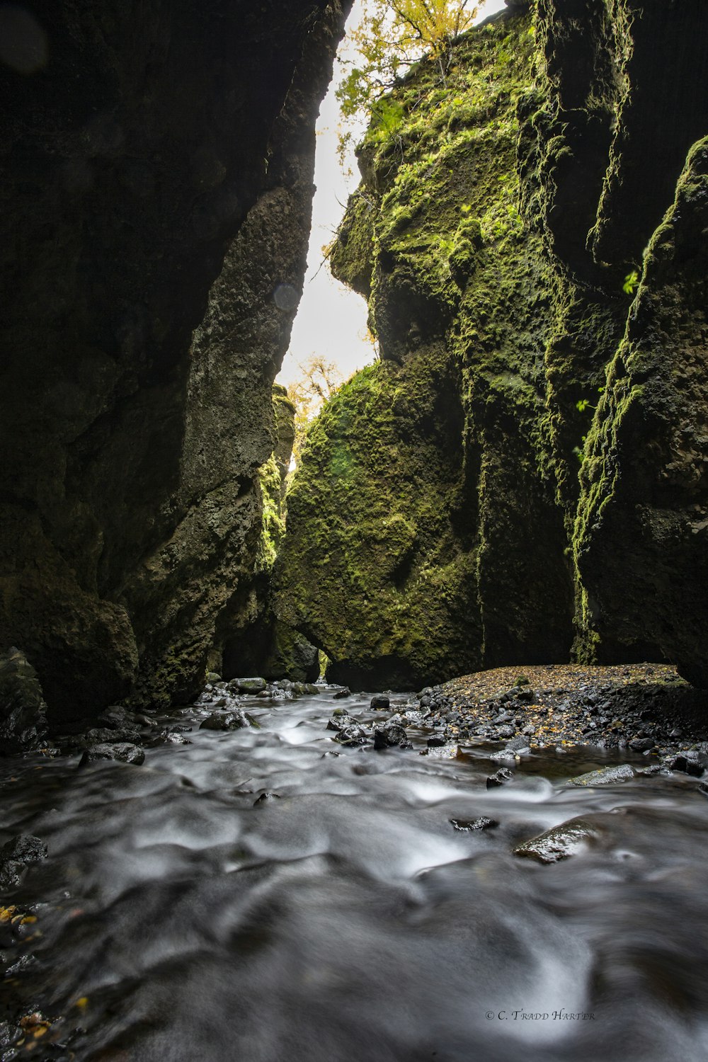 water flowing on rocky river between rock formation during daytime