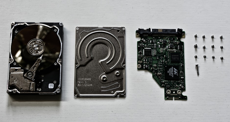 Hard disk drive platter and read/write head — storage industry news 2026