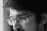 man wearing black framed eyeglasses