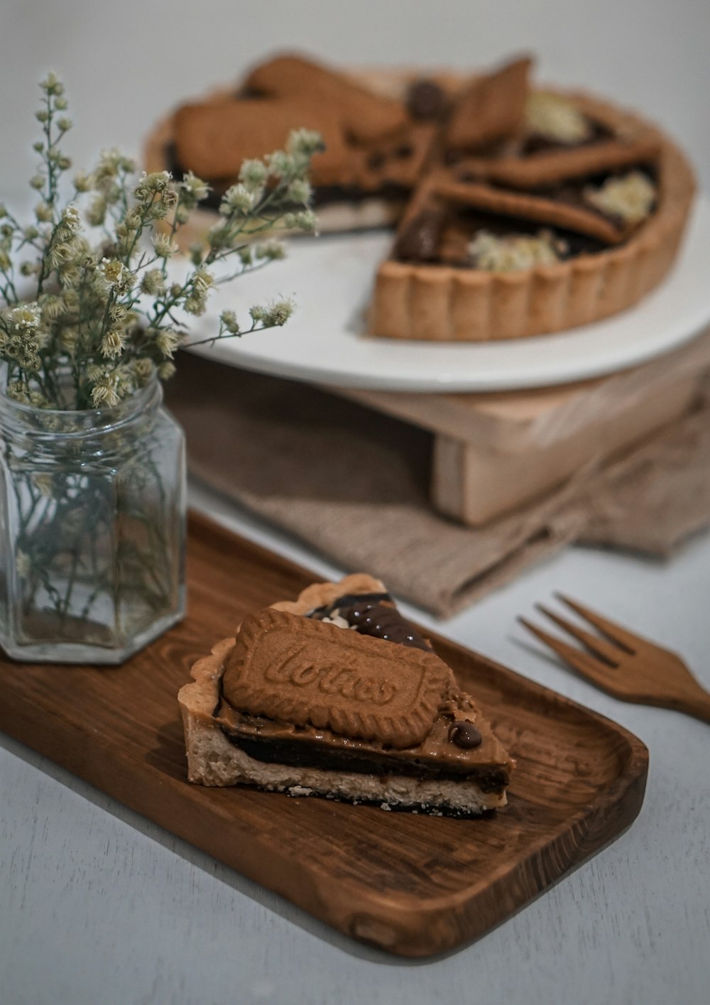 brown bread on white ceramic plate