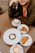 A happy customer enjoying breakfast at Mecenate al 76.