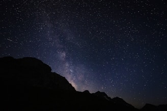 A breathtaking view of the Milky Way galaxy stretching across a clear night sky.