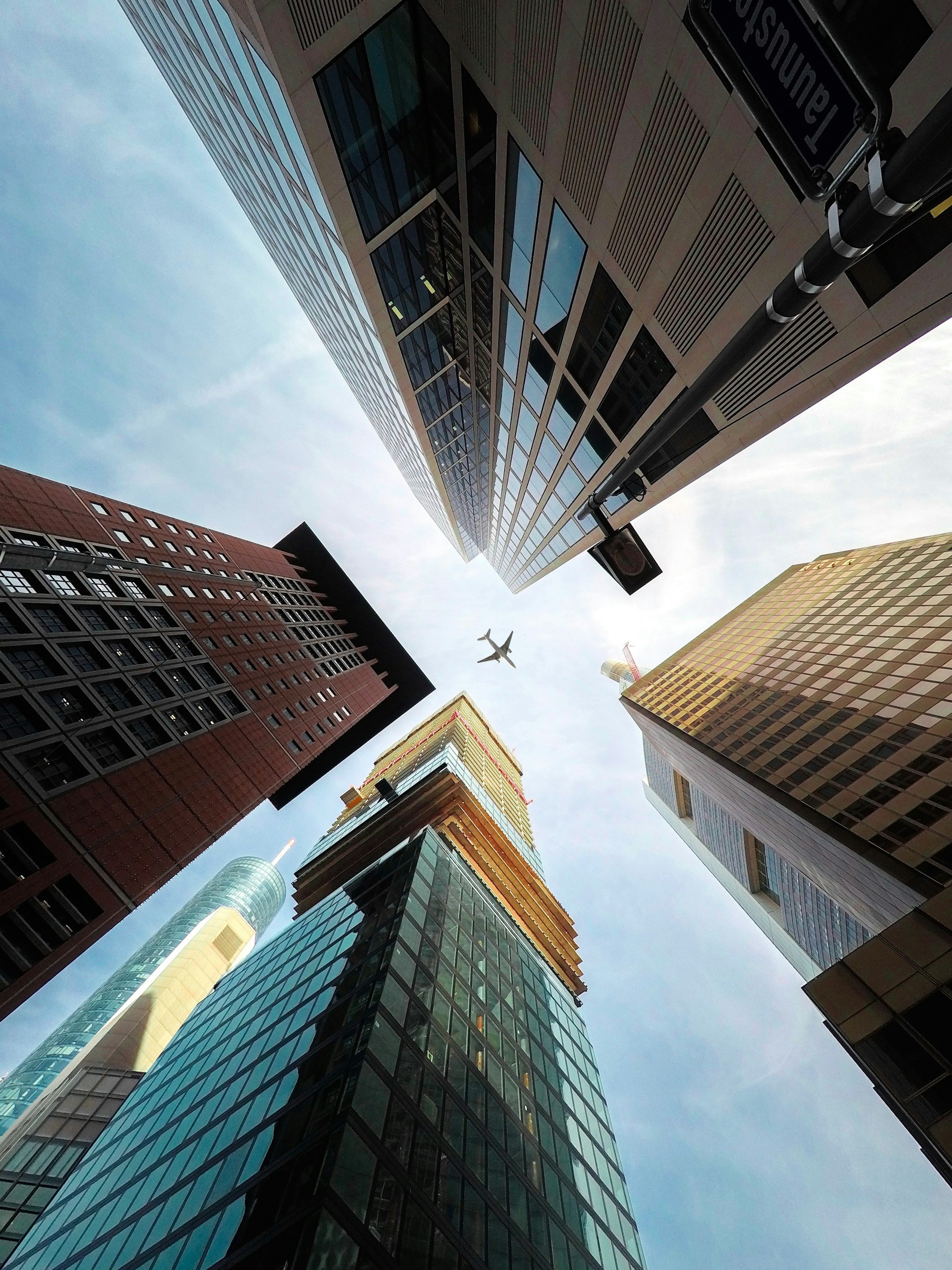 low angle photography of high rise building