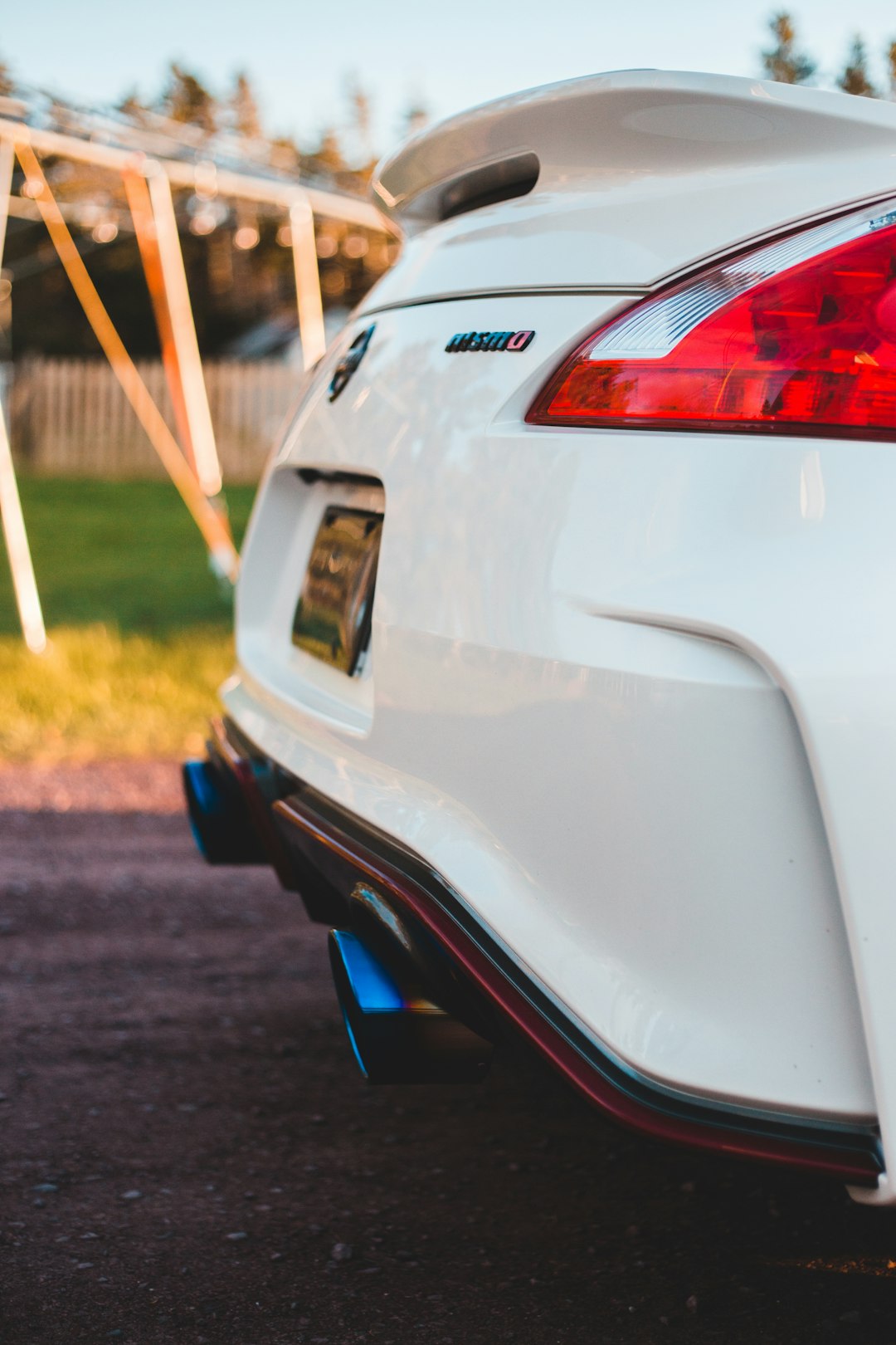 white car on road during daytime