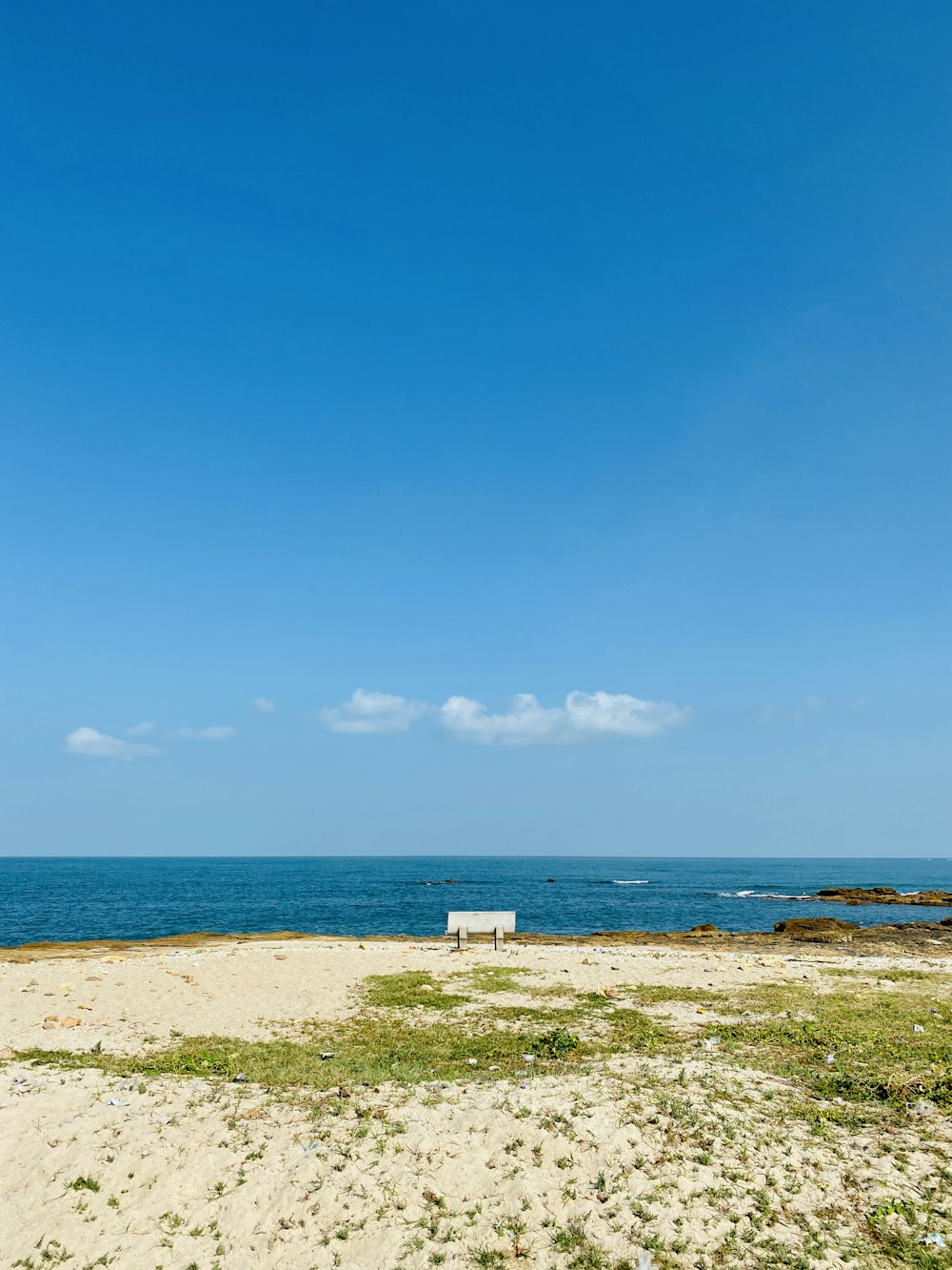 white sand beach during daytime