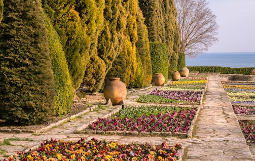 A beautifully landscaped garden promoting positive energy flow.