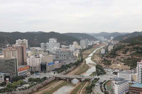aerial view of city buildings during daytime
