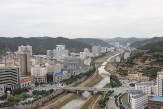 aerial view of city buildings during daytime