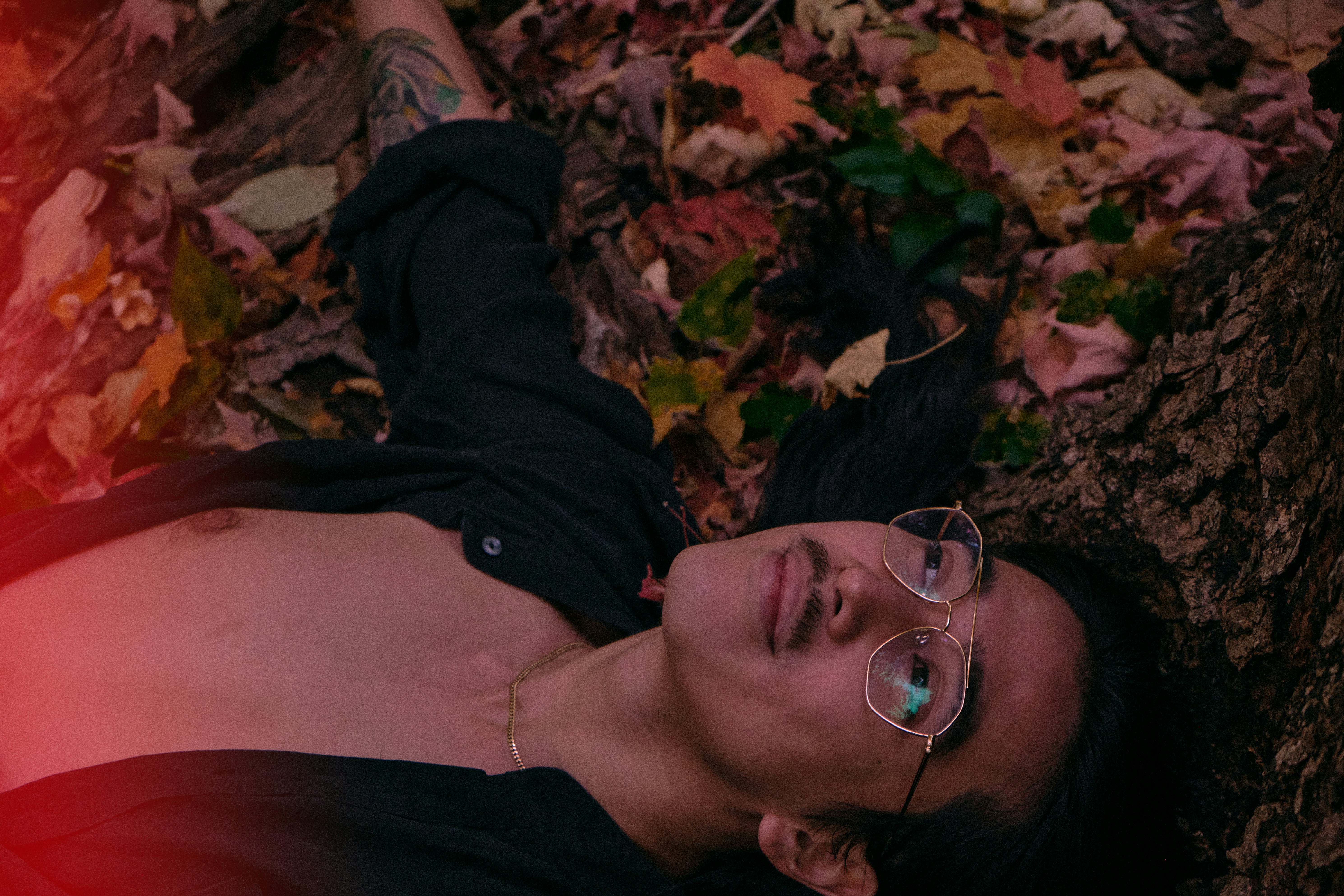 "Vintage Boys" A photographic series by Maii Fallara . This series is about disconnecting from technology breathing in nature and freeing self from stress and taking a moment to play in nature. Being playful childish and dirty is the main concept. This series is meant to bring lightheartedness in the current times of chaos. Allowing oneself to explore play, classical games like hide and seek and explore a nature in the forest just like the vintage boys in our previous generation.