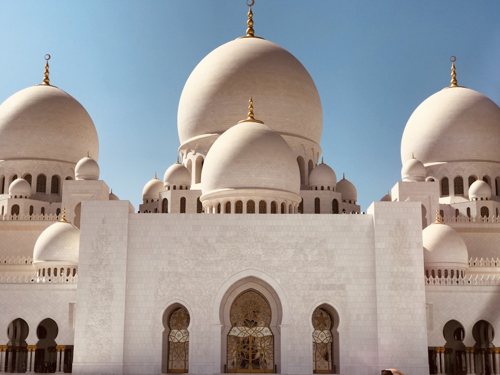 white and brown dome building