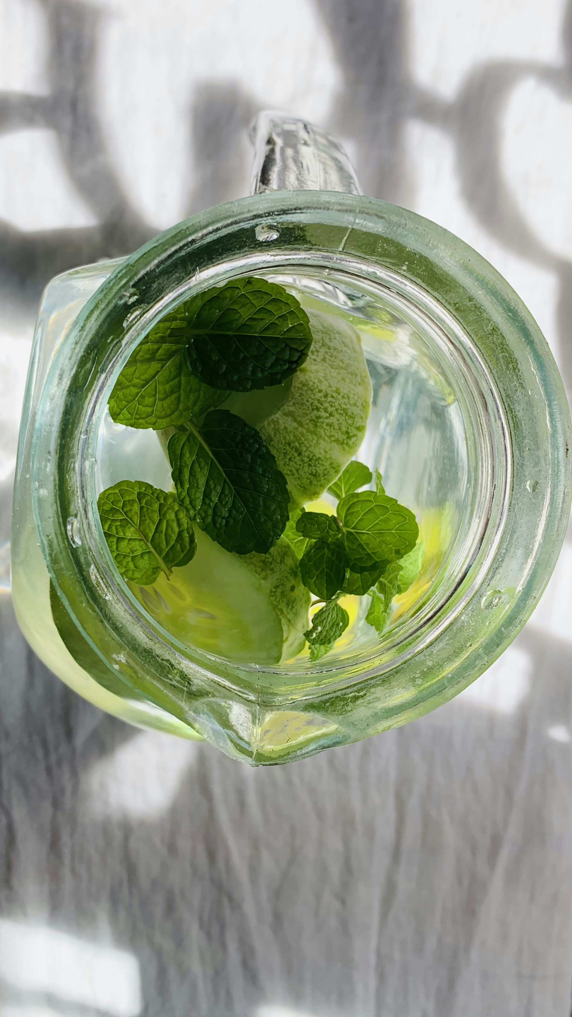 Elegant Glass Pitcher