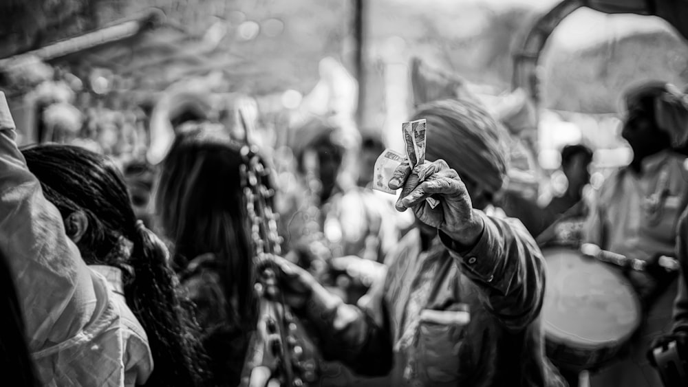 grayscale photo of woman in black jacket