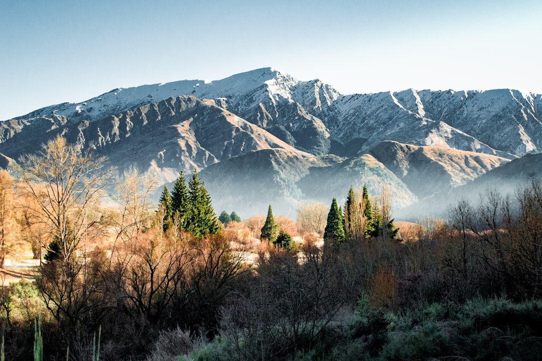 photo of Arrowtown Mountain range near Crown Range Road