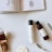Flat lay of skincare products with lavender accents on a white background.