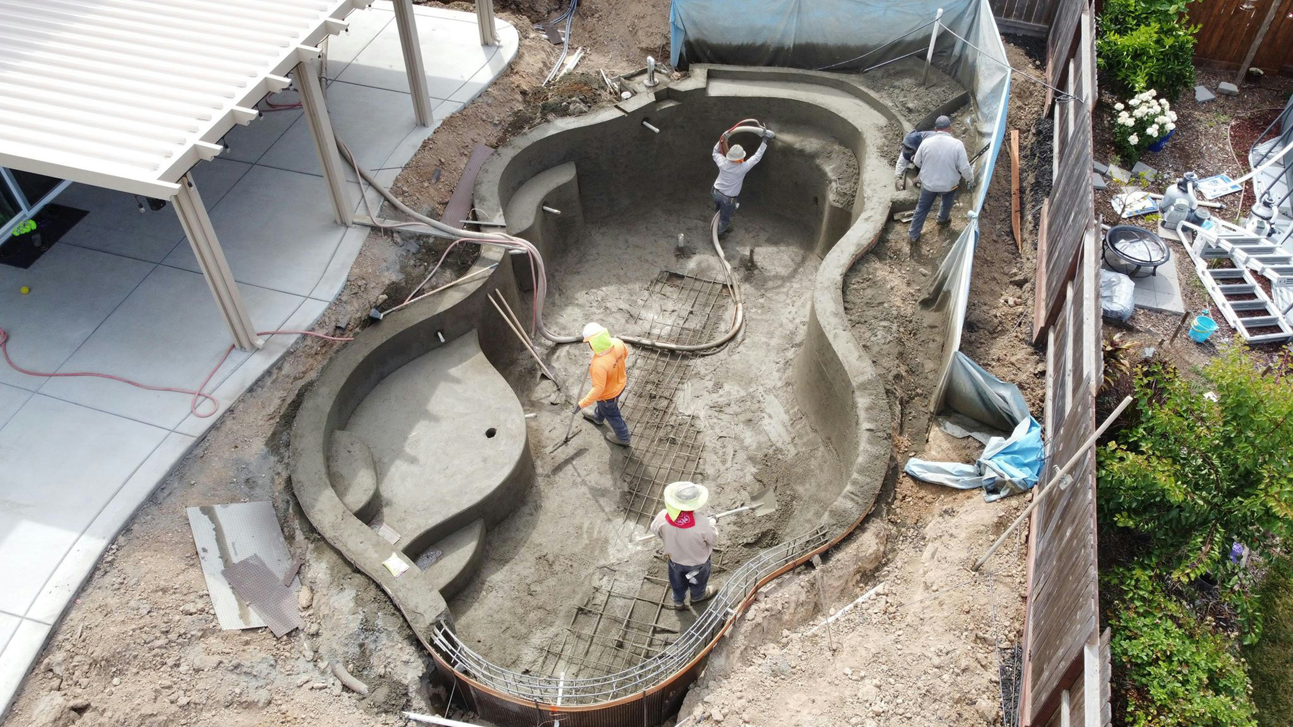 The Neighborhood Spectacle: My Neighbor’s Pool Installation in Indiana