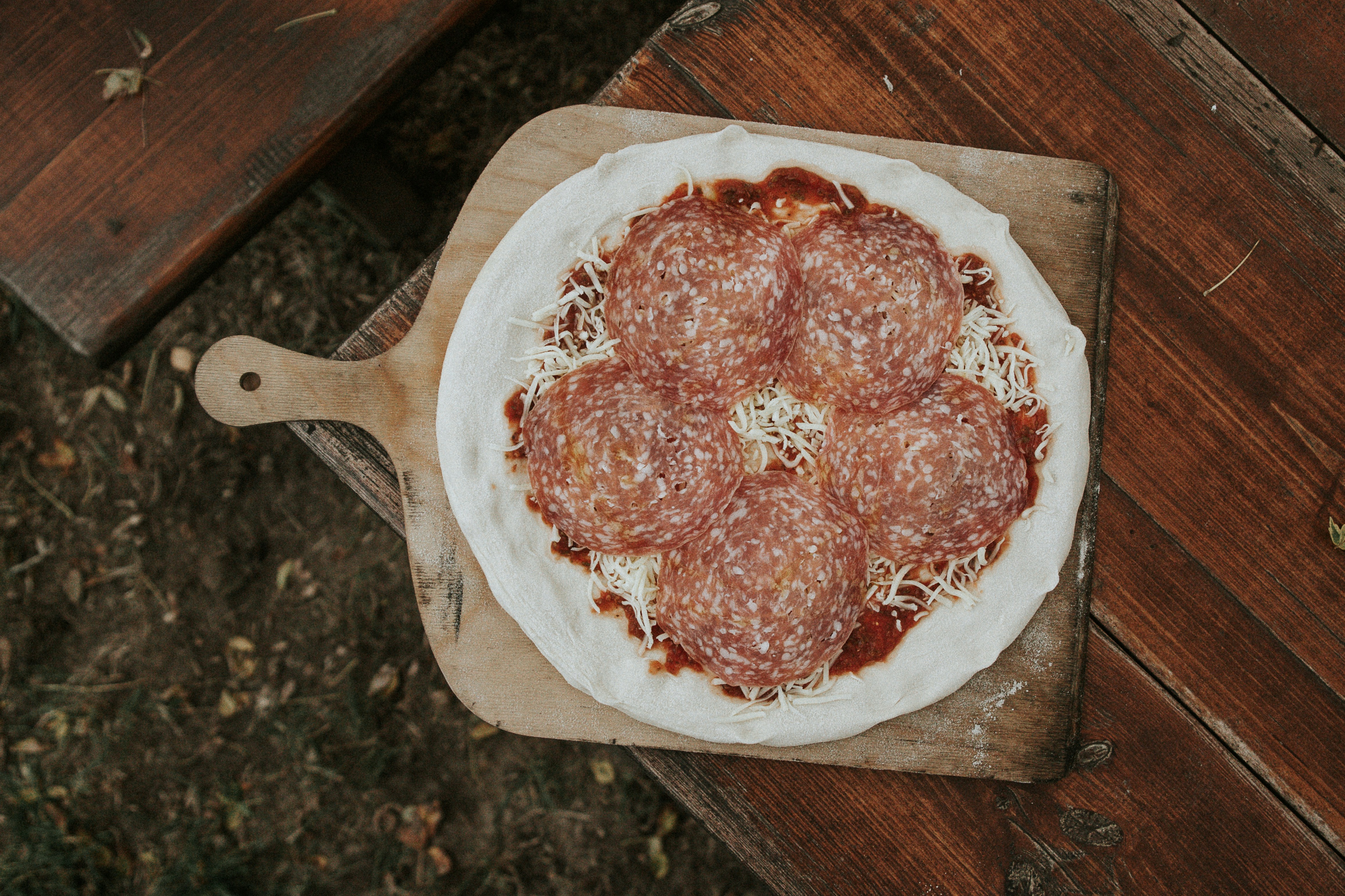 red and white cake on white ceramic plate