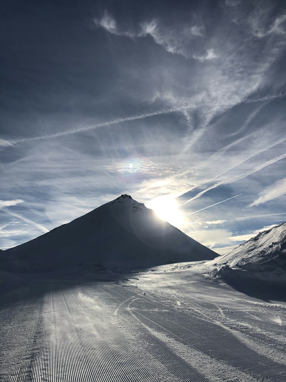 black mountain under blue sky during daytime