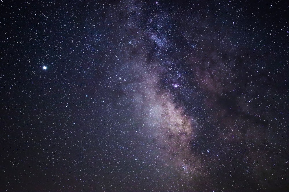 starry night sky during night time