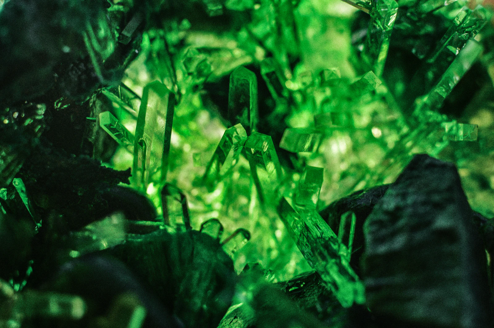 Colombian emerald, round cut, medium green