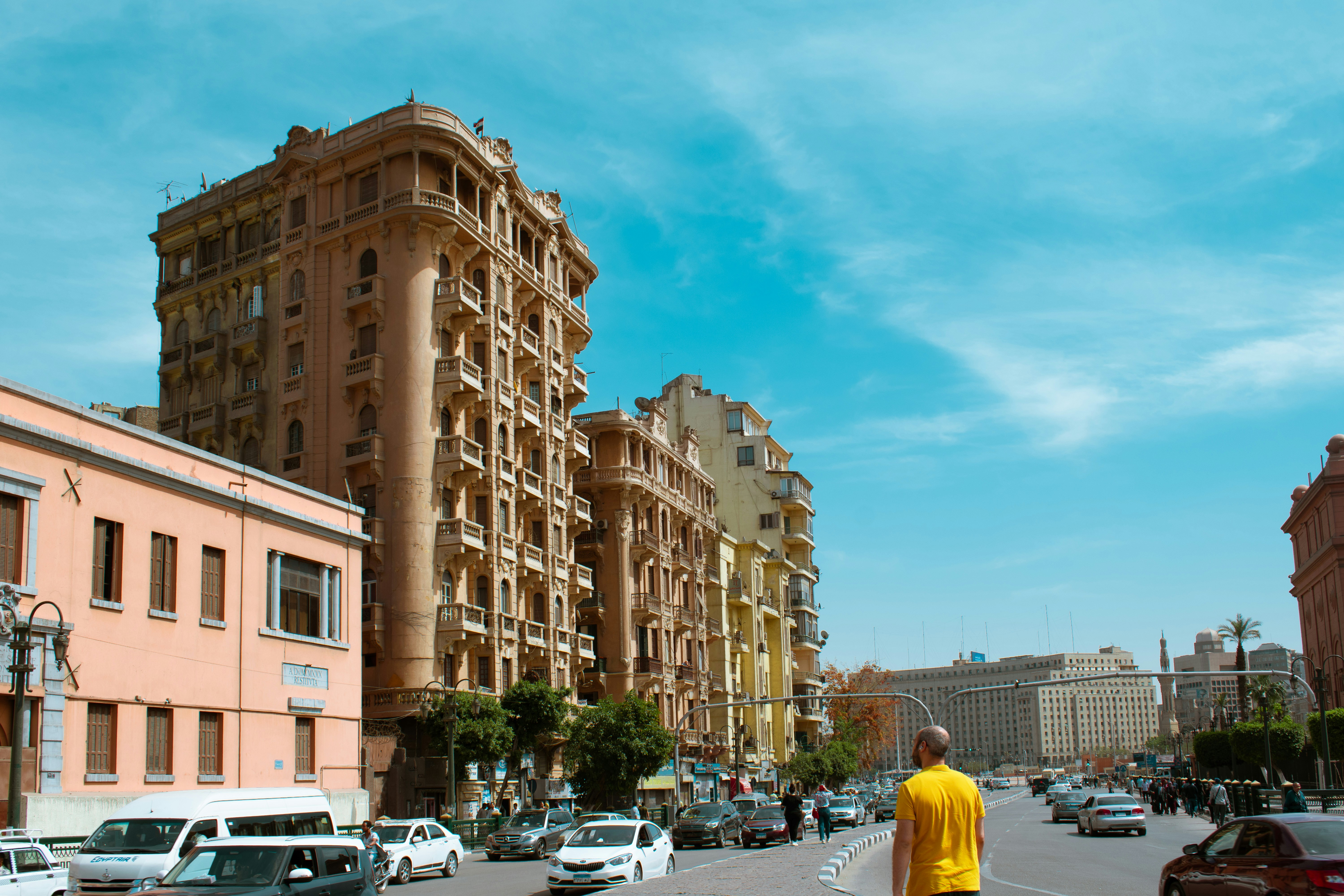 مشروع نايل بيزنس سيتي - Nile Business City: حمامات سباحة وبحيرات صناعية: إطلالات خلابة