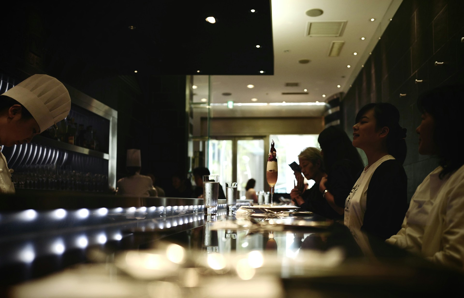 people sitting at the table