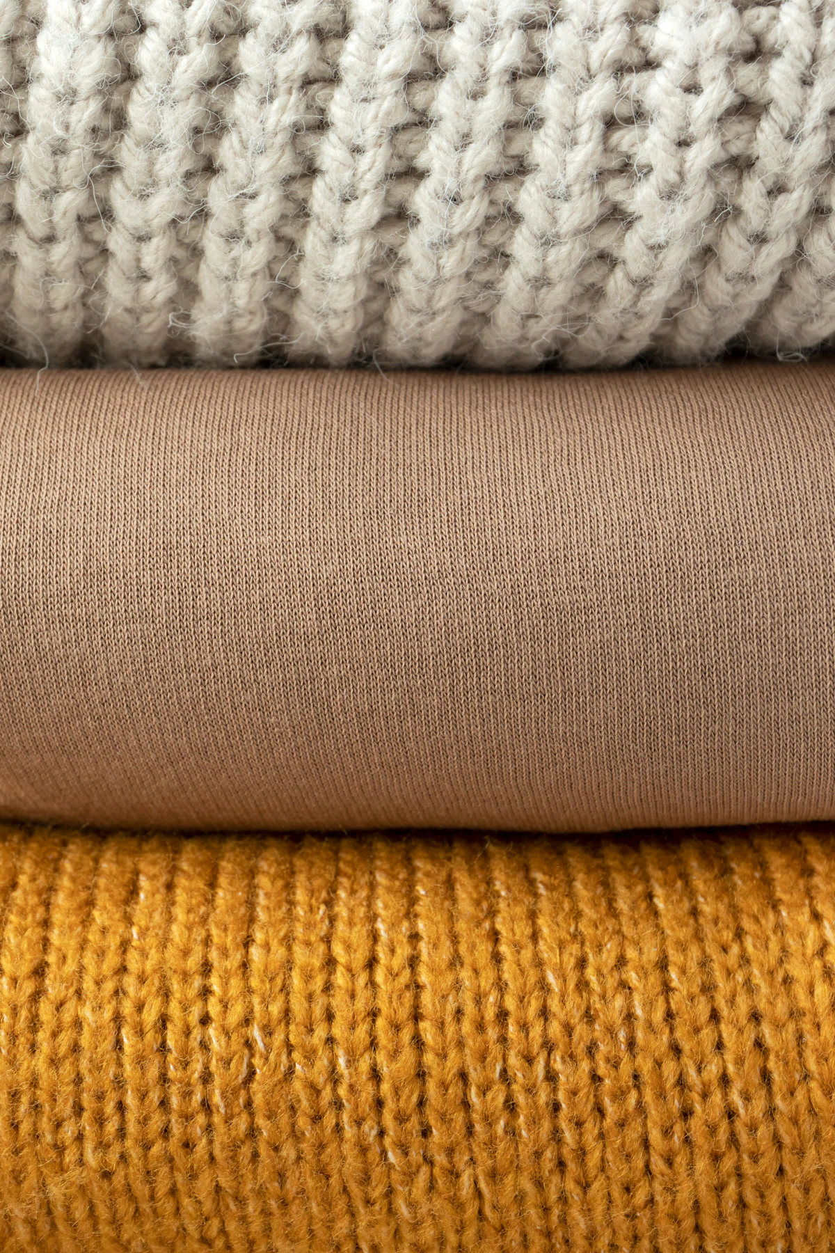 The Quiet Sweater — Ribbed cuff detail