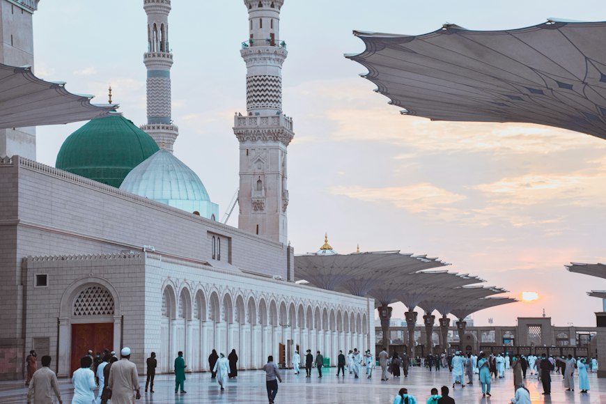 Madinah Saudi Arabia Prophet Mosque