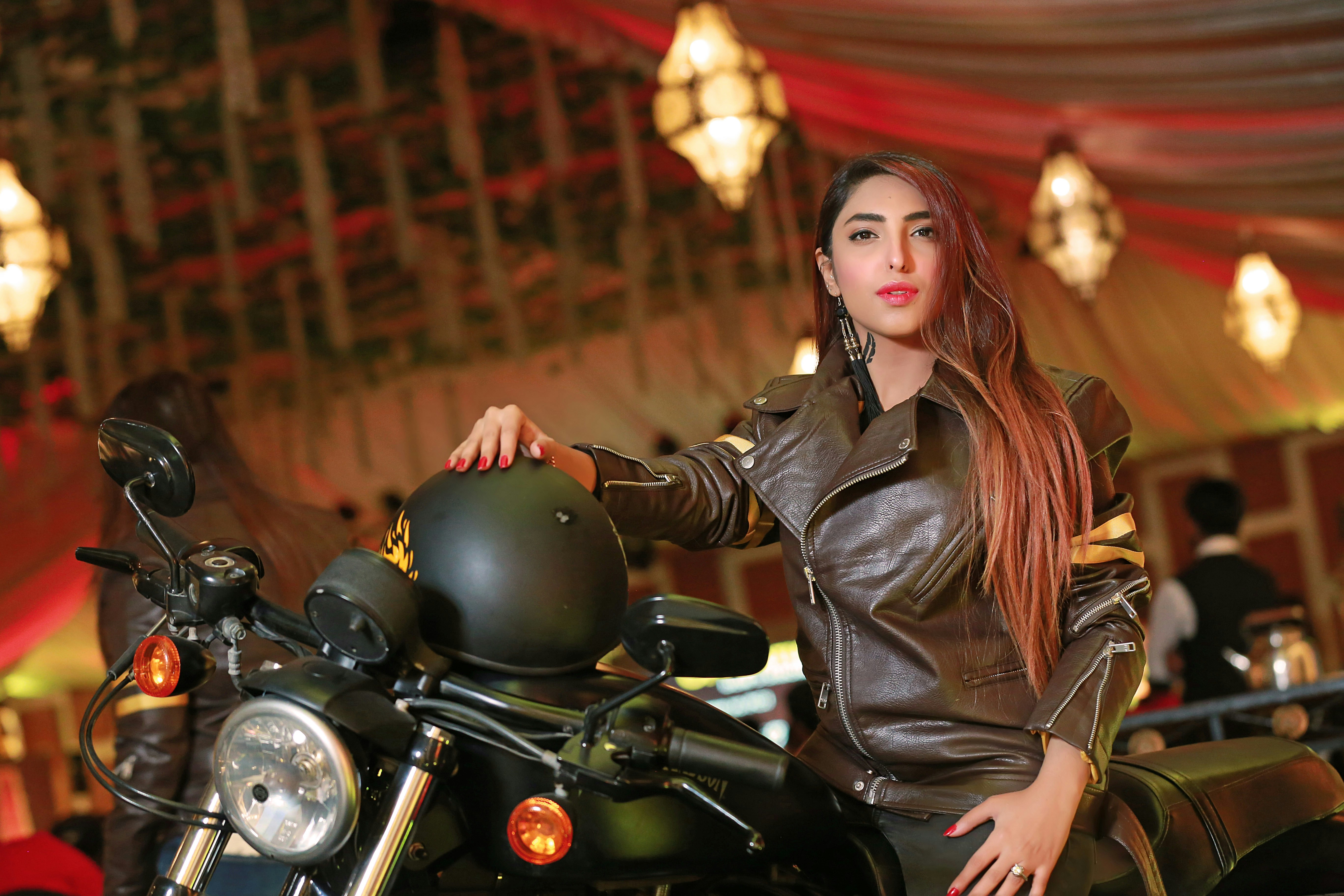 Profile Shoot for Model Vintage Bike 